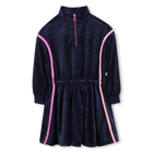 Kleid aus gl&auml;nzendem Samt BILLIEBLUSH 
                    M&Auml;DCHEN