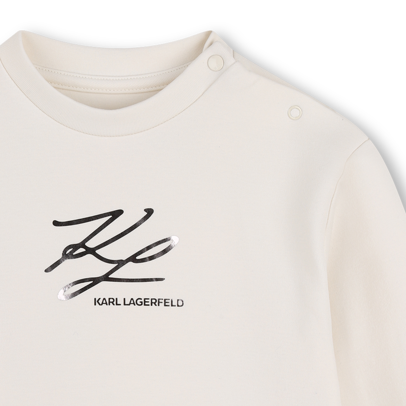 Langarmkleid KARL LAGERFELD KIDS 
                        M&Auml;DCHEN