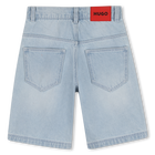 Denim-bermudashorts HUGO 
                    JUNGE