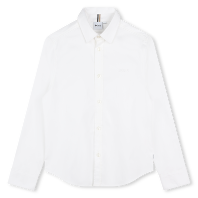 Uni-Baumwollhemd BOSS JUNGE