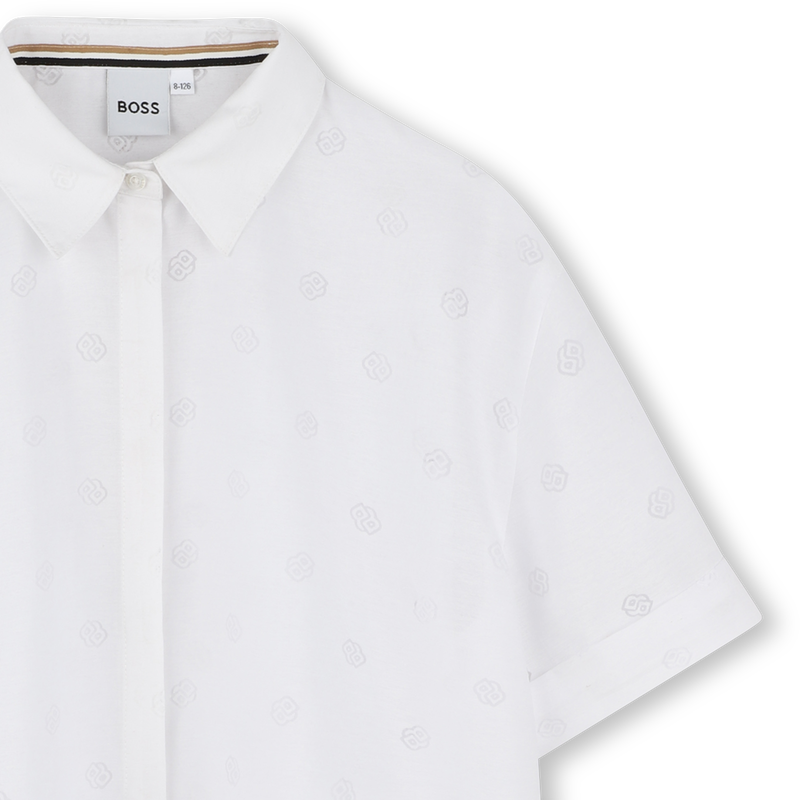 Kurz&auml;rmeliges Hemd BOSS 
                        M&Auml;DCHEN