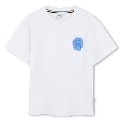 T-Shirt aus Baumwolle BOSS JUNGE