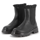 Chelsea-Stiefel aus Rindsleder KARL LAGERFELD KIDS 
                    M&Auml;DCHEN