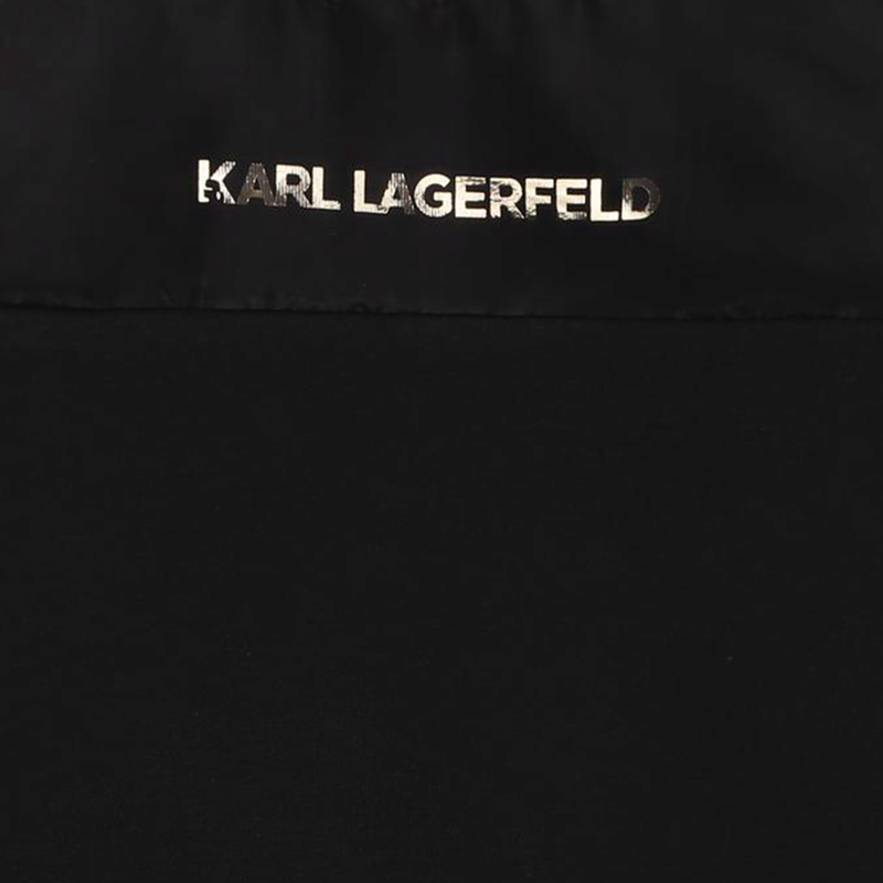 Sweatshirt mit Organza-&Auml;rmeln KARL LAGERFELD KIDS 
                        M&Auml;DCHEN