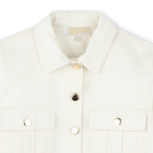 Jacke aus Baumwolltwill MICHAEL KORS 
                    M&Auml;DCHEN
