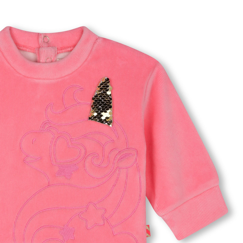 Kleid aus zwei Materialien BILLIEBLUSH 
                        M&Auml;DCHEN