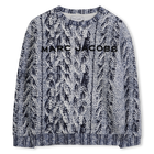 Sweatshirt aus Baumwollfleece MARC JACOBS 
                    JUNGE