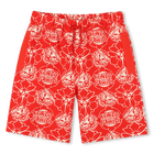 Bermudas mit japanischem Druck KENZO KIDS 
                    JUNGE