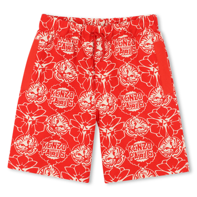 Bermudas mit japanischem Druck KENZO KIDS JUNGE