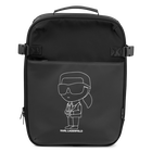Rucksack mit KARL-Print KARL LAGERFELD KIDS 
                    JUNGE