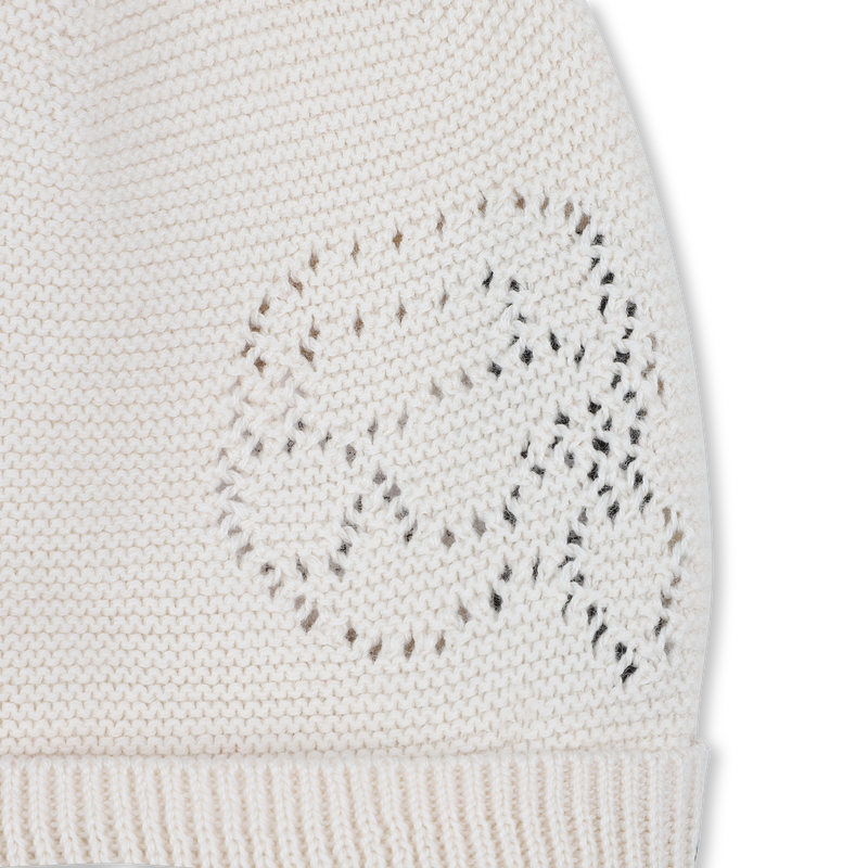 Strickm&uuml;tze mit Bommel KARL LAGERFELD KIDS 
                        UNISEX