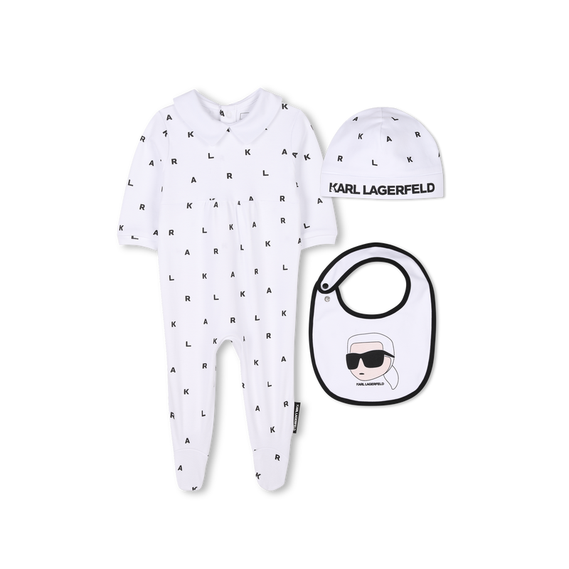 3-teiliges Set zur Geburt KARL LAGERFELD KIDS 
                        JUNGE