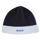 Molton-Pyjama und -M&uuml;tze BOSS 
                    JUNGE