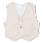 Bedruckte &auml;rmellose Jacke BILLIEBLUSH 
                    M&Auml;DCHEN