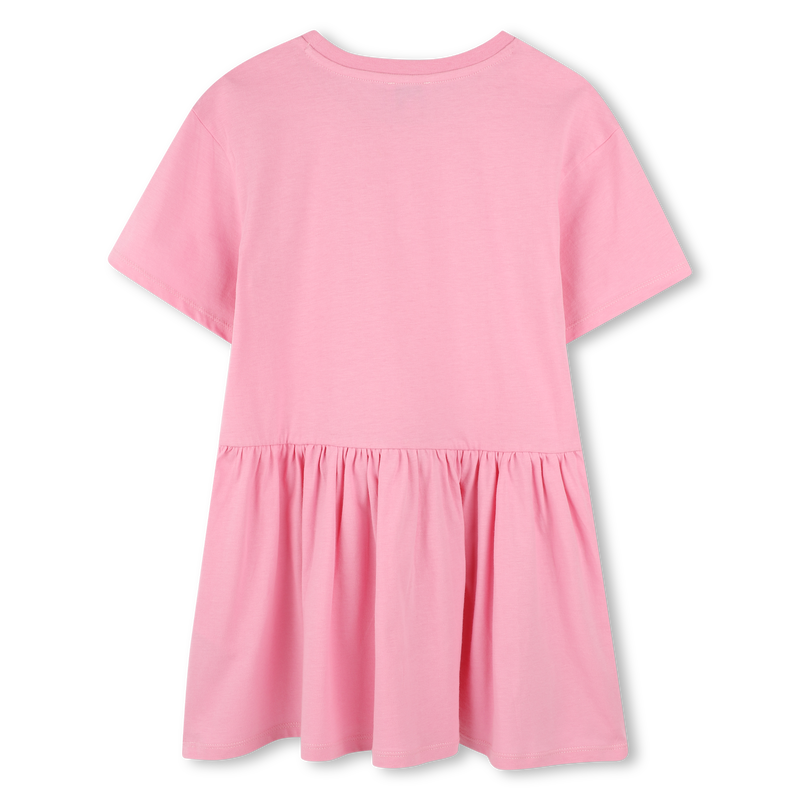 Kleid mit Logo und Volant KENZO KIDS 
                        M&Auml;DCHEN