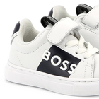 Ledersneaker mit Klettriemen BOSS 
                    JUNGE