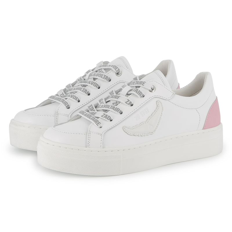 Ledersneakers zum Schn&uuml;ren