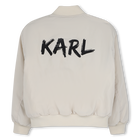 Bomber aus Stoff KARL LAGERFELD KIDS 
                    JUNGE