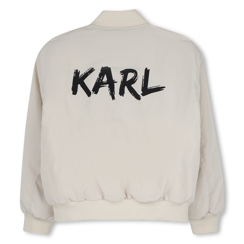 Bomber aus Stoff KARL LAGERFELD KIDS 
                        JUNGE