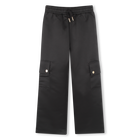 Gl&auml;nzende Hose mit Taschen MICHAEL KORS 
                    M&Auml;DCHEN