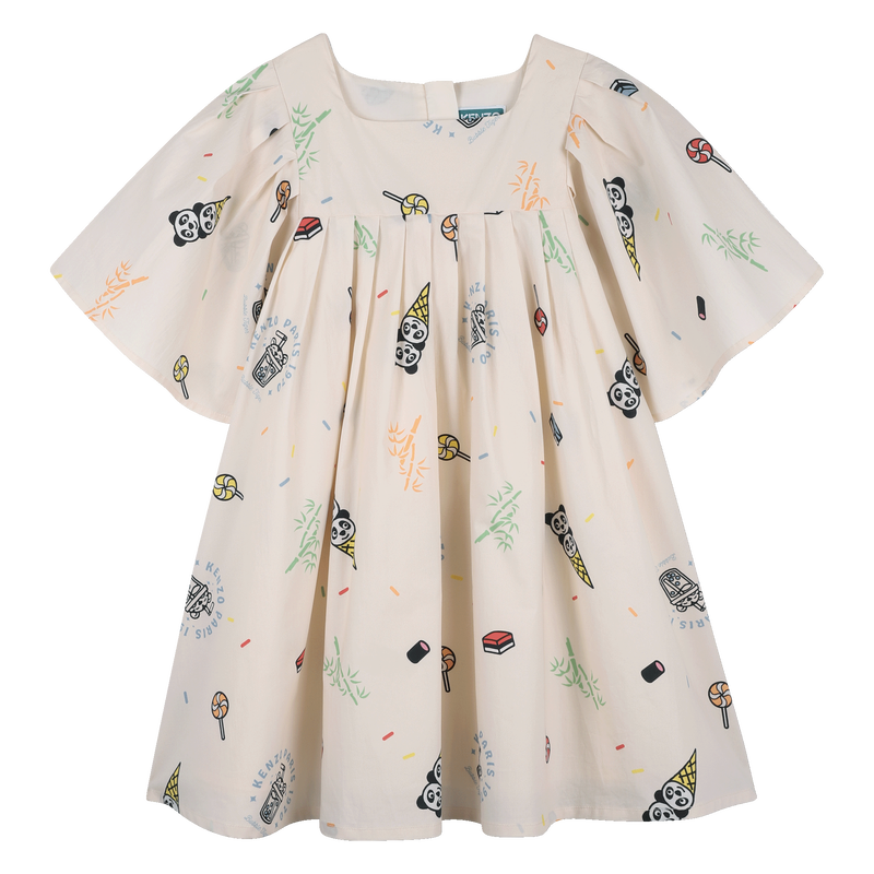 POPLIN KLEID KENZO KIDS 
                        M&Auml;DCHEN