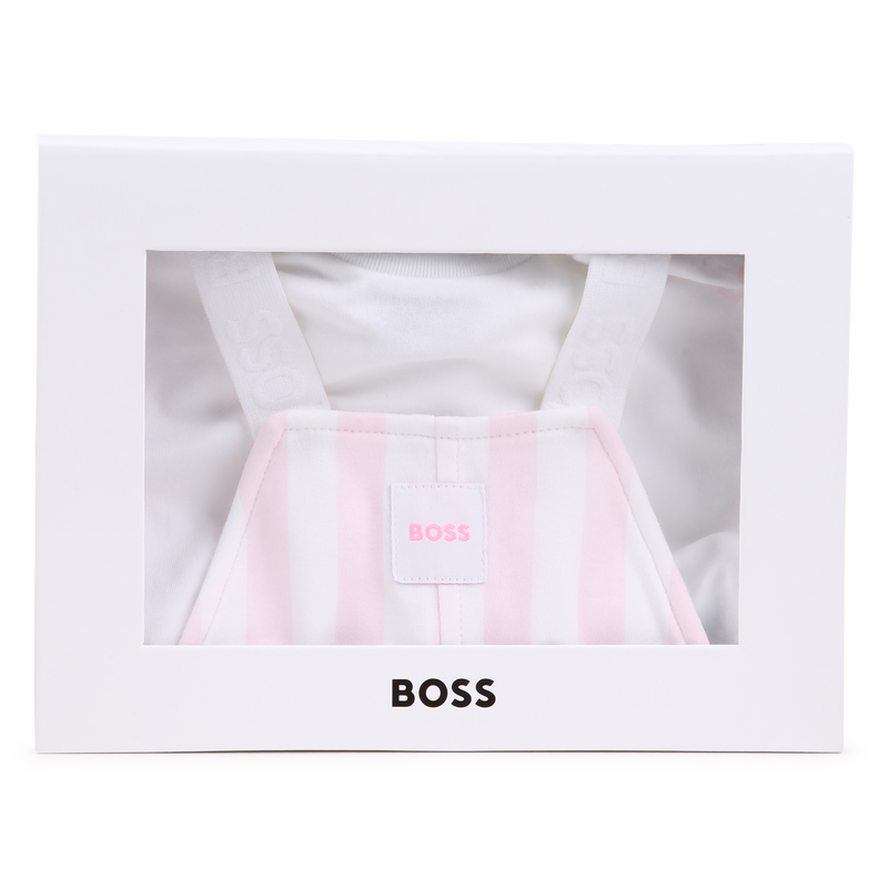 OVERALL + T-SHIRT-SET BOSS 
                        M&Auml;DCHEN