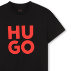 T-Shirt mit kurzen &Auml;rmeln HUGO 
                    JUNGE