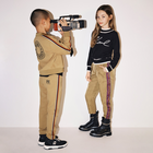 Hose mit Streifen-Besatz KARL LAGERFELD KIDS 
                    M&Auml;DCHEN