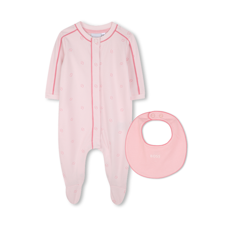 Set mit Pyjama und L&auml;tzchen BOSS 
                        M&Auml;DCHEN