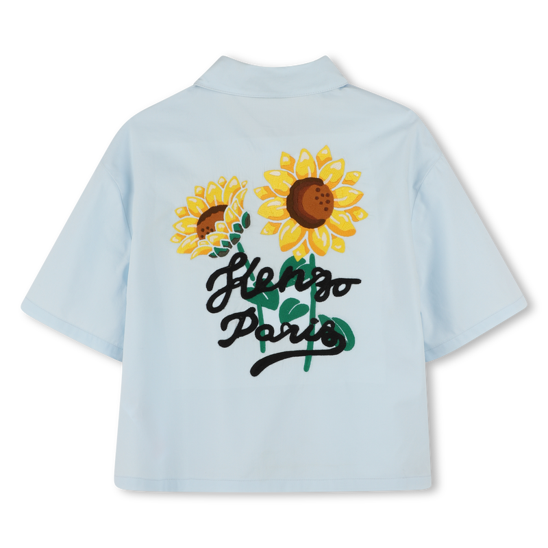 Kurz&auml;rmeliges Hemd KENZO KIDS 
                        M&Auml;DCHEN
