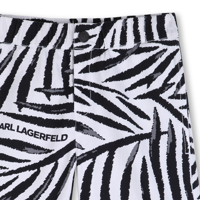 BERMUDASHORTS AUS POPELINE KARL LAGERFELD KIDS 
                        JUNGE