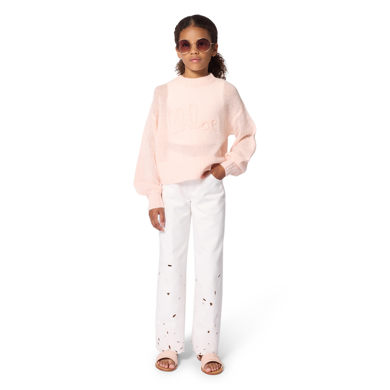 PULLOVER MIT RUNDHALSAUSSCHNITT CHLOE 
                        M&Auml;DCHEN