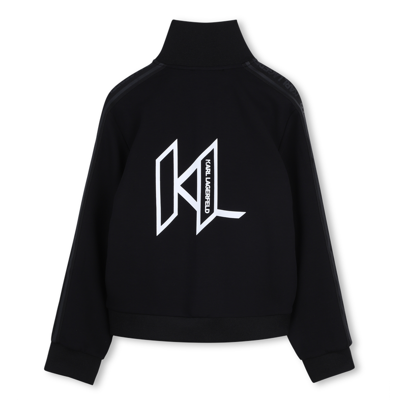 KAPUZENPULLOVER MIT REISSVERSCHLUSS KARL LAGERFELD KIDS 
                        JUNGE