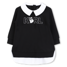 Lang&auml;rmeliges Kleid KARL LAGERFELD KIDS 
                    M&Auml;DCHEN