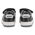 Sneaker mit elastischen Schn&uuml;rsenkeln BOSS 
                    JUNGE
