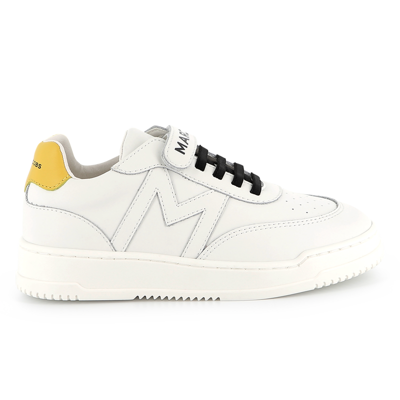 Leder-Sneaker mit Klett MARC JACOBS 
                        JUNGE