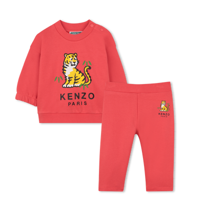 SET AUS SWEATSHIRT UND HOSE KENZO KIDS UNISEX