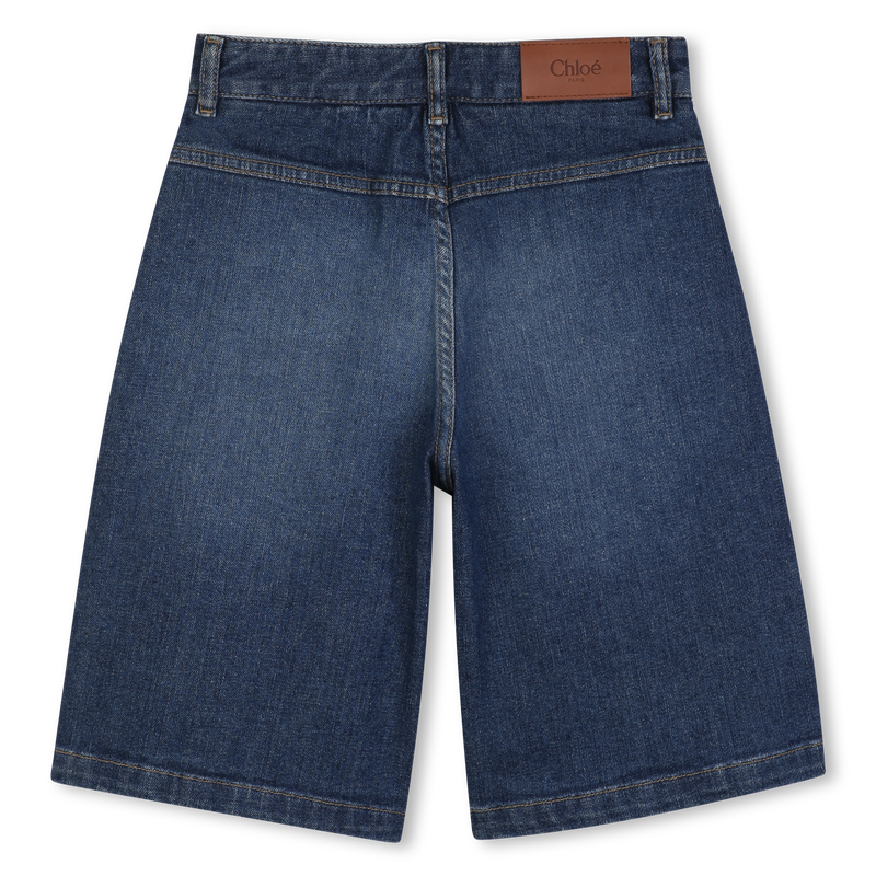 Jeansshorts aus Baumwolle CHLOE 
                        M&Auml;DCHEN