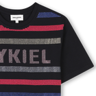 Baumwollkleid mit Strass SONIA RYKIEL 
                    M&Auml;DCHEN