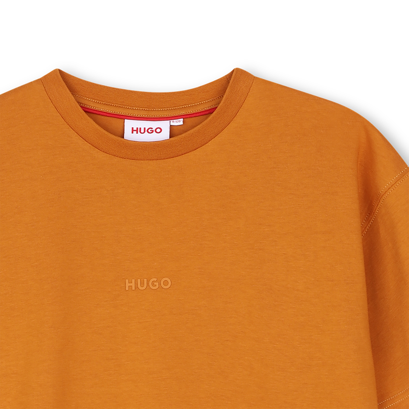 T-Shirt mit kurzen &Auml;rmeln HUGO 
                        JUNGE