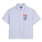 Kurz&auml;rmeliges hemd KENZO KIDS 
                    JUNGE
