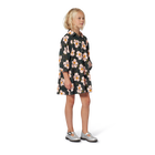 Langes Kleid mit Puff&auml;rmeln KENZO KIDS 
                    M&Auml;DCHEN
