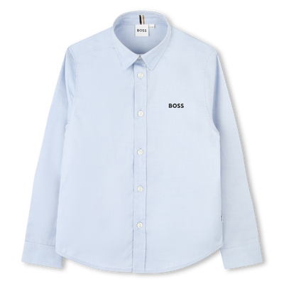 LANG&Auml;RMELIGES HEMD BOSS JUNGE