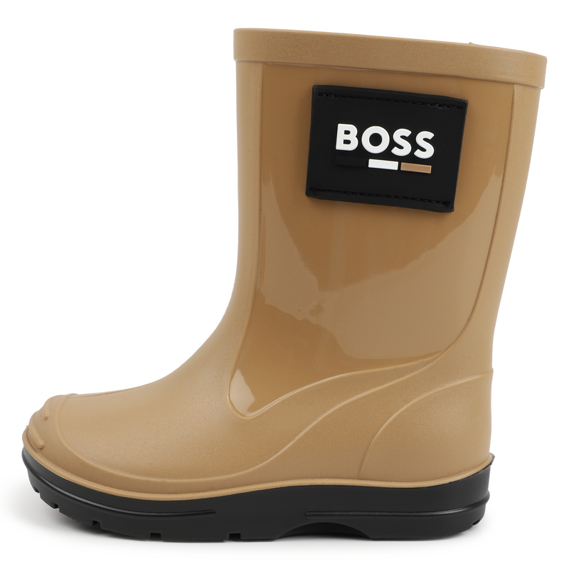 Regenstiefel aus 2 Materialien BOSS 
                        JUNGE