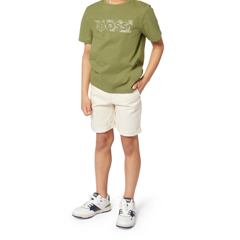 Gef&uuml;tterte Chino-Bermudas BOSS 
                        JUNGE