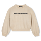 Strickpullover KARL LAGERFELD KIDS 
                    M&Auml;DCHEN