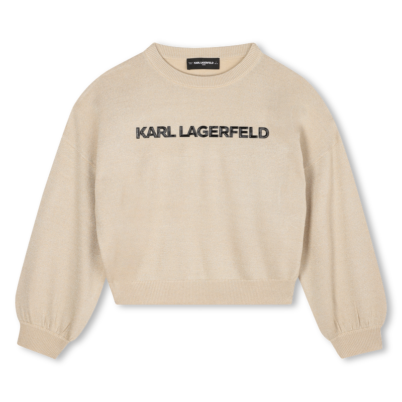 Strickpullover KARL LAGERFELD KIDS 
                        M&Auml;DCHEN