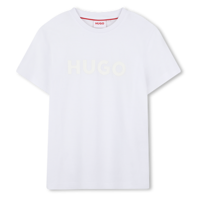 Kurzarm-T-Shirt aus Baumwolle HUGO JUNGE