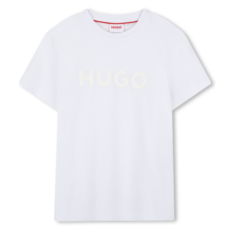 Kurzarm-T-Shirt aus Baumwolle HUGO 
                        JUNGE