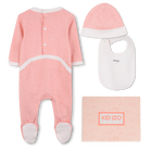 Set aus Pyjama, L&auml;tzchen und M&uuml;tze KENZO KIDS 
                    M&Auml;DCHEN
